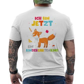 Children's Ich Bin Jetzt Ein Kindergarten Ich T-Shirt mit Rückendruck - Geschenkecke