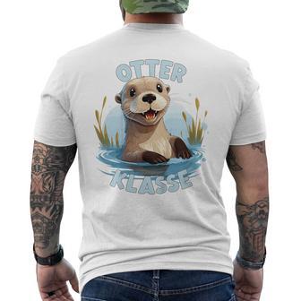 Children's Otterklasse In Der Grundschule Klassentier T-Shirt mit Rückendruck - Geschenkecke