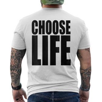 Choose Lifeintage 80S Wählen Sie Lifeintage 80Er Jahre T-Shirt mit Rückendruck - Geschenkecke