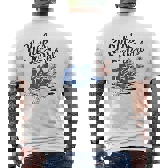 Chucks And Pearls For Ladies 2025 For Ladies Men's T-shirt Back Print | Mazezy