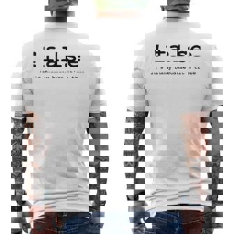 Codage Humoristique Drôle Et Non Faux T-shirt imprimé au dos - Cadeauxyz