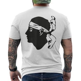 Corsica Mohren's Head Flag T-Shirt mit Rückendruck - Geschenkecke