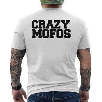 Crazy Mofos T-Shirt mit Rückendruck - Geschenkecke