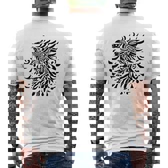 Cuervo Cuervo Tribal Camiseta Hombre Estampado Espalda - Regaloses