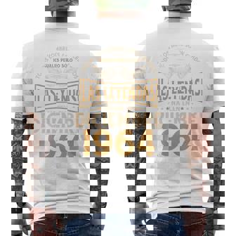 Cumpleaños Hombre Regalos Las Leyendas Diciembre 1964 Manga Larga Camiseta Hombre Estampado Espalda - Regaloses