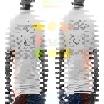 Cute Crawfish Low Country Boil Y2k Clean Girly Aesthetic Men's T-shirt Back Print - Thegiftio