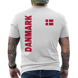 Denmark Fan T-Shirt mit Rückendruck - Geschenkecke