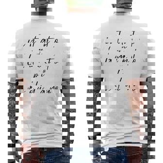 Donna Intanto Mi Lamento Poiediamo Regalo Divertente Con Collo A T-shirt da uomo con stampa posteriore - Novitaregali