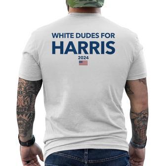 Dudes For Harris 2024 T-Shirt mit Rückendruck - Geschenkecke