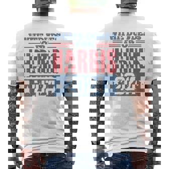 Dudes For Kamala Harris Président 2024 T-shirt imprimé au dos - Cadeauxyz