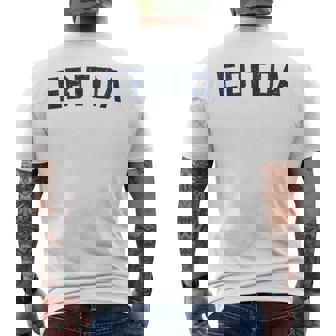 Ebitda Box Letter Adult Cotton Men's T-shirt Back Print - Thegiftio UK