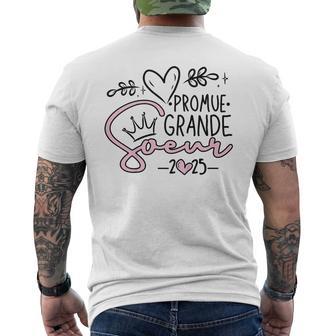 Enfant Future Grande Soeur 2025 Annonce Grossesse Grande Soeur T-shirt imprimé au dos - Cadeauxyz