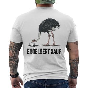 Engelbert Sauf Strauß Engelbert Sauf Work Wear Gray T-Shirt mit Rückendruck - Geschenkecke