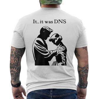 Es War Dns T-Shirt mit Rückendruck - Geschenkecke