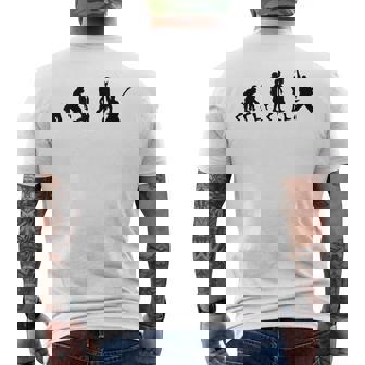 Evolution Guitar Rock Música Músicos Banda Camiseta Hombre Estampado Espalda - Regaloses