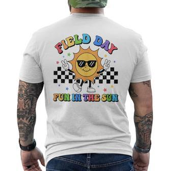 Field Day Fun In The Sun School Trip School Event Students Men's T-shirt Back Print - Monsterry DE