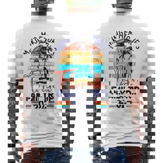 Florida Family Trip 2024 Making Memories Family Vacation Men's T-shirt Back Print - Thegiftio UK