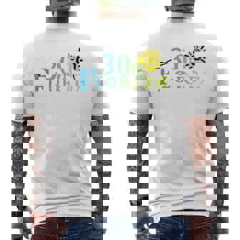 Florida State Road 30A Vacation Men's T-shirt Back Print - Monsterry