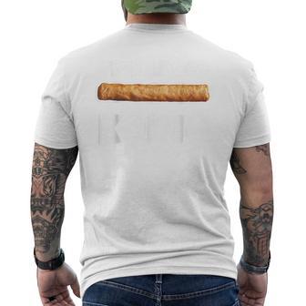 Frikandel King Holland Netherlands Orange S T-Shirt mit Rückendruck - Geschenkecke