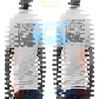Fire And Ice Halloween Costume Couples Bestie Matching Men's T-shirt Back Print - Thegiftio UK