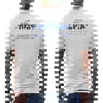 Foodie Baker Baking Salted Butter Men's T-shirt Back Print | Seseable UK