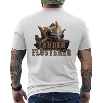 For Zander Whisperer T-Shirt mit Rückendruck - Geschenkecke