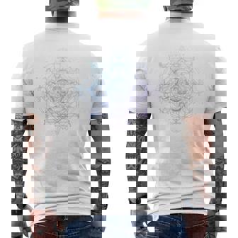 Geometría Sagrada Metatron Cube Yoga Espiritual Sin Mangas Camiseta Hombre Estampado Espalda - Regaloses