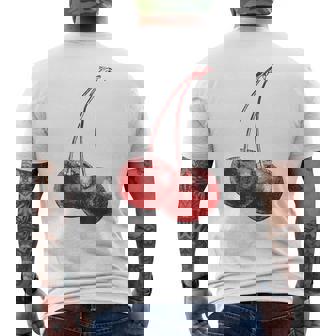 Graphique Rétrointage Sur Les Fruits Rouges Cerise T-shirt imprimé au dos - Cadeauxyz
