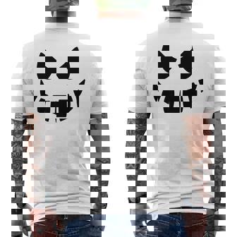 Green Ghoul Boo Bucket Inspired Halloween Premium Men's Back Print T-Shirt - Monsterry