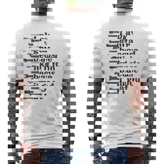 Guitarrista De Guitarra Con Cita Divertida Para Amantes De La Guitarra Manga Larga Camiseta Hombre Estampado Espalda - Regaloses