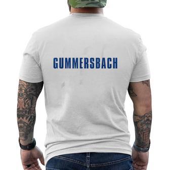 Gummersbach Handball Team Club Fan Nrw Blue Blue T-Shirt mit Rückendruck - Geschenkecke