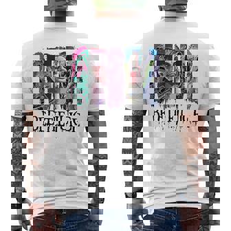 Halloween Beetle Movies Horror Character Horror Movies Fan Men's T-shirt Back Print | Mazezy