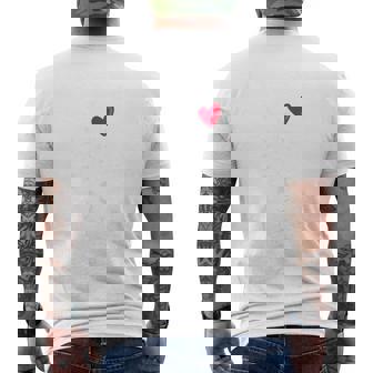 Halloween Pregnancy Twins Costumes Pregnant Skeleton Men's T-shirt Back Print - Monsterry