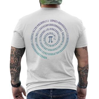 Happy Pi Day Mathe Nerds Wissenschaft Mit Zahl Pi T-Shirt mit Rückendruck - Geschenkecke