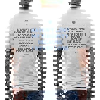 Haven't Lost Myirginity Because I Never Lose Livelife T-shirt da uomo con stampa posteriore - Novitaregali
