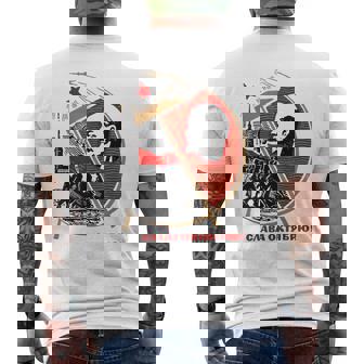 Honor Be The Great October And Lenin Stamp Men's T-shirt Back Print - Thegiftio