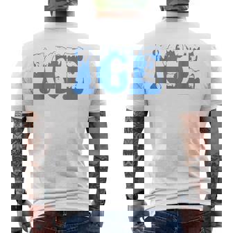 Ice Ice Baby Family Halloween Costume Couples 2024 Men's T-shirt Back Print - Thegiftio UK