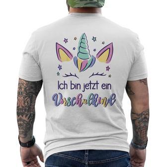 Ich Bin Jetzt Einorschulkind T-Shirt mit Rückendruck - Geschenkecke