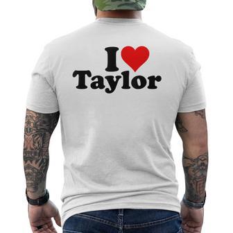 Ich Liebe Taylor T-Shirt mit Rückendruck - Geschenkecke