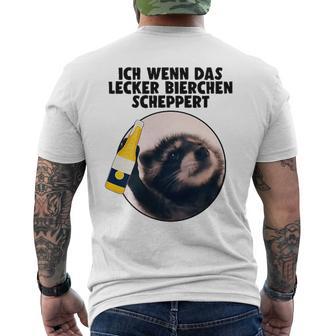 Ich Wenn Das Lecker Bierchen Scheppert X Tornado Bier Pedro Ich Wenn Das Lecker T-Shirt mit Rückendruck - Geschenkecke