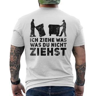 Ich Ziehe Was Du Nicht Ziehst Müllmann Ich Ziehe Was Du Nicht Ziehst Orange S T-Shirt mit Rückendruck - Geschenkecke