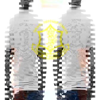 Idf Israel Defense Force Men's T-shirt Back Print - Thegiftio UK