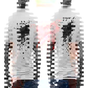 I'm Ok Bloody Blood Splatter Blood Stained Halloween Men's T-shirt Back Print - Thegiftio UK