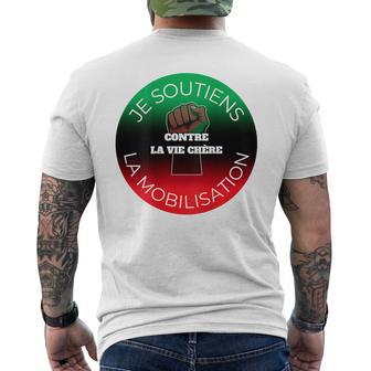 Je Soutiens La Mobilisation Contre Laie Chère T-shirt imprimé au dos - Cadeauxyz