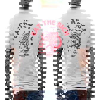 Karl Marx Eat Doner Kebab Rich Socialisme T-shirt imprimé au dos - Cadeauxyz