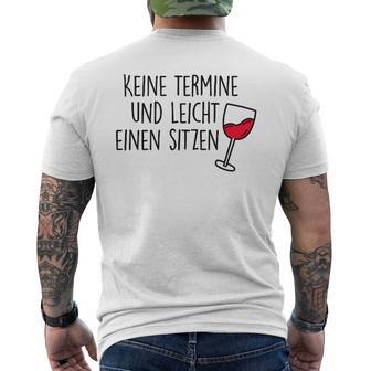 Keine Aermin Und Leicht Einen Sitz T-Shirt mit Rückendruck - Geschenkecke