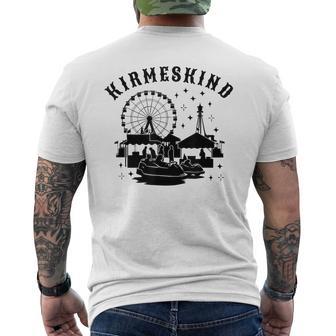 For Kirmeskind Fairolksfest Rummelplatzillage Festival T-Shirt mit Rückendruck - Seseable