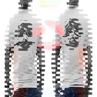 Kung Fu Combat Karate Lovers For Men Men's T-shirt Back Print - Thegiftio UK