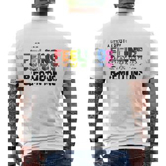 A Little Spot Of Feelings And Emotions Costume Men's T-shirt Back Print | Mazezy