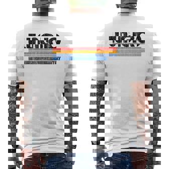 Lungro Italie Rétro 70S 80S Style T-shirt imprimé au dos - Cadeauxyz